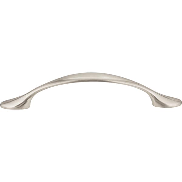 96 Mm Center-to-Center Satin Nickel Arched Somerset Cabinet Pull